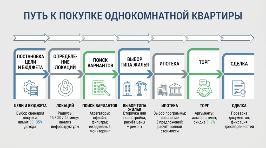 Путь к покупке квартиры